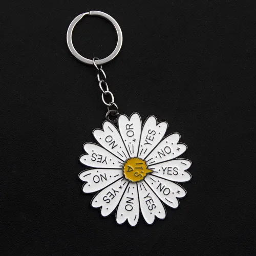 Vista 4 de Divertido llavero de giro de rueda de color, bonito dije de estado de ánimo, regalo estético para niños, adolescentes, mujeres y hombres, Llavero