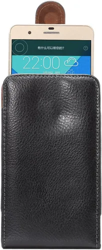 Vista 3 de Funda giratoria de cuero vertical con clip para cinturón para Google Pixel 8 Pro, Pixel 7 Pro, OnePlus 13 OnePlus 12 Samsung Galaxy A35 A15 A55 A25