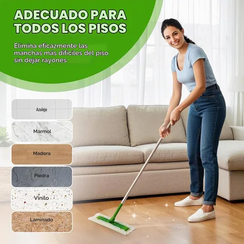 Vista 4 de Recambios de trapeador seco – 160 paños desechables para polvo – Paños electrostáticos – Embalaje de caja de 7.9 x 11.6 pulgadas