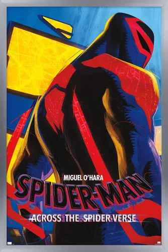 Vista 11 de Marvel Spider-Man: Across The Spider-Verse - Póster de pared de una hoja de Miguel O'Hara, 22.4 pulgadas de largo x 14.7 pulgadas de ancho, versión