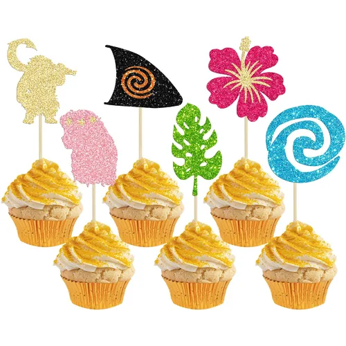 Vista 7 de Gyufise Juego de 3 piezas de decoración de pastel de tiburón acrílico para decoración de tartas de aleta de tiburón para animales del océano, fiesta