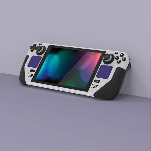 Vista 2 de PlayVital Juego completo de calcomanías protectoras para Steam Deck LCD, pegatinas personalizadas cubierta de vinilo para Steam Deck OLED - Clásicos