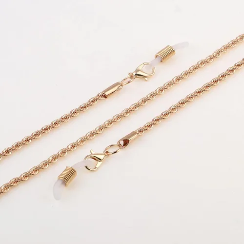 Vista 3 de Cadena de anteojos personalizada delicada cadena de anteojos para mujeres y hombres cadena de anteojos de lectura cadena de máscara para regalos