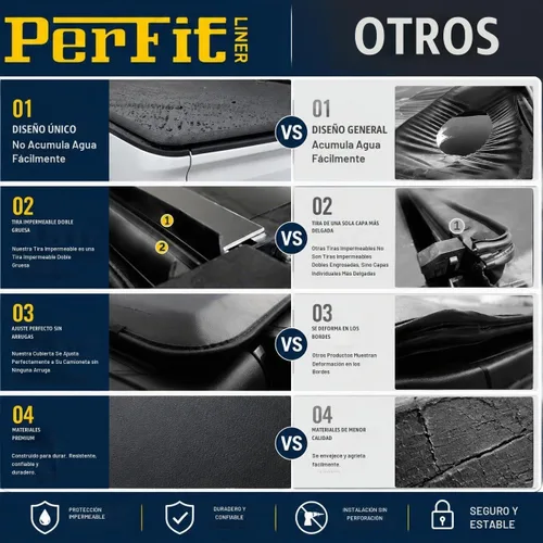 Vista 8 de Cubierta enrollable suave para caja de 5.5 pies Mark LT 2004-2026 F150 / 2006-2014