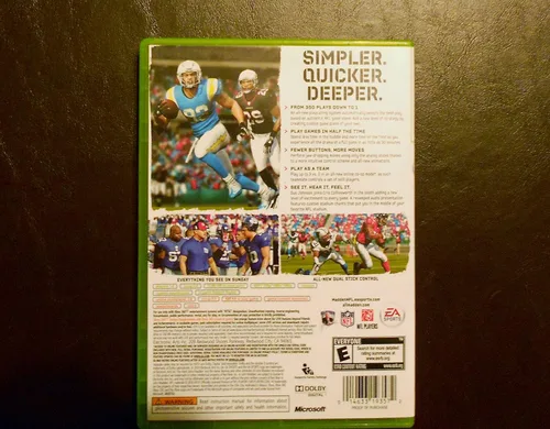 Vista 2 de EA Sports Madden NFL 2011 Football Video Game for Microsoft Xbox 360
