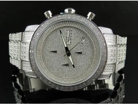 Vista 2 de Nuevo Reloj para hombre Jojino 105 Diamond Band MJ-1000 1.05 CT, Cronógrafo