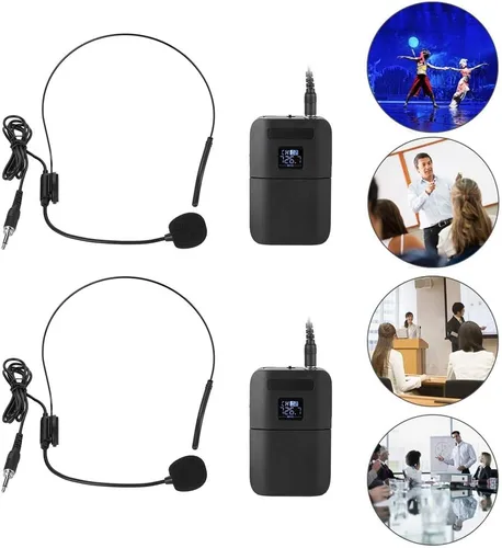 Vista 9 de Micrófono inalámbrico UHF con pantalla LED