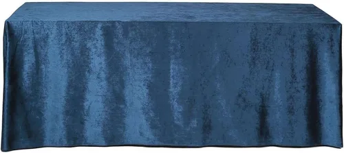 Vista 12 de Efavormart - Mantel rectangular de terciopelo negro prémium de 60 x 102 pulgadas para eventos de fiesta de boda