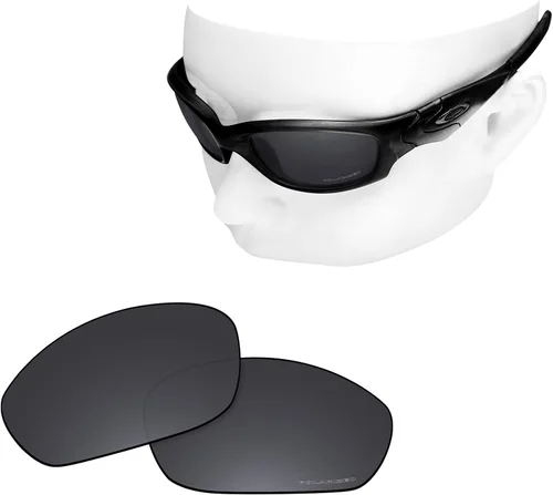 Vista 2 de OOWLIT Lentes de repuesto compatibles con Oakley Straight Jacket 2007