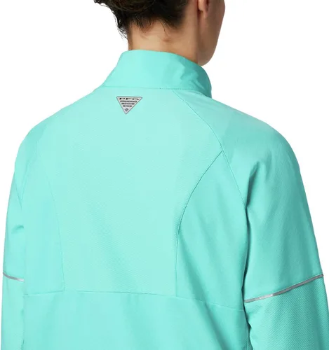 Vista 4 de Columbia Ultimate Catch Zero - Híbrido de manga larga para mujer, delfín, talla L