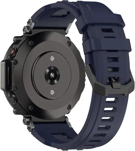 Vista 5 de TenCloud Correas compatibles con Amazfit T-Rex Ultra Watch, correa de repuesto ajustable de silicona impermeable de liberación rápida para reloj
