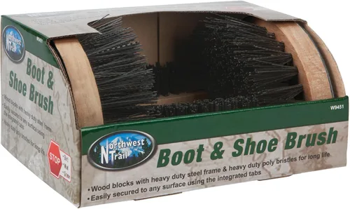 Vista 4 de Performance Tool W9451 - Limpiador de cepillo para botas con accesorios para interiores y exteriores, 4.7 x 9.5 x 6.5 pulgadas