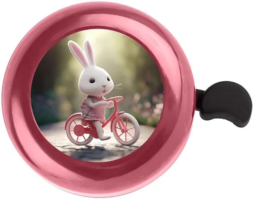 Vista 13 de Unicorn Bike Bell for Kids Girls Boys Flor