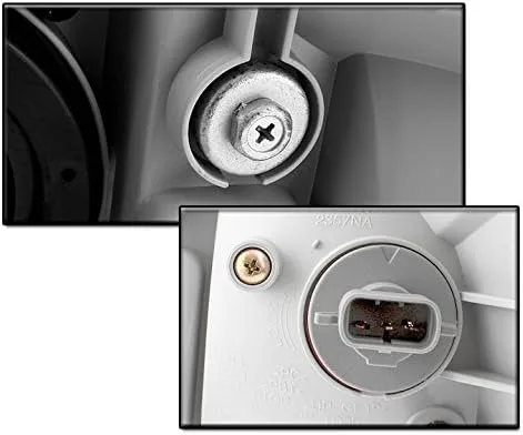 Vista 4 de Para Chevy Aveo / 2007-2009 Pontiac Wave / 2009 G3 Crystal Faros delanteros - Negro