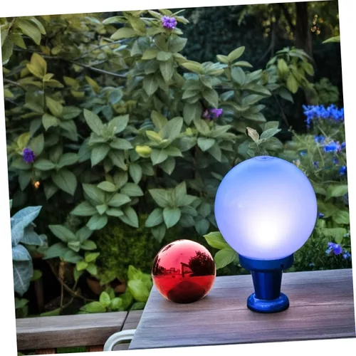 Vista 8 de GANAZONO Bola de espejo de metal decorativa Bola de observación de jardín Bolas reflectantes para exteriores e interiores Dec