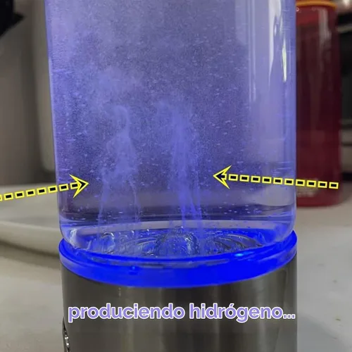 Vista 4 de WZ Cable de carga USB para botella de generador de agua de hidrógeno, USB a CC