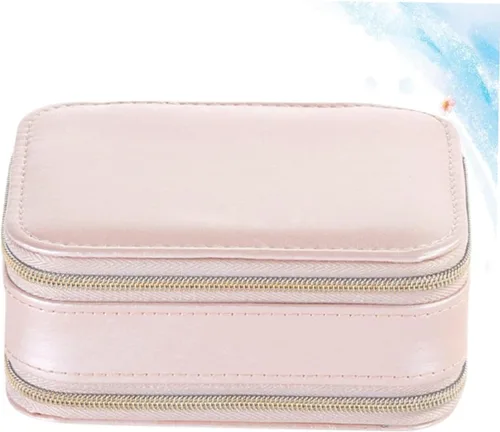 Vista 2 de FOMIYES Box Cosmetic Cases for Traveling Girls' Jewelry Joyero Para Mujer Rings Display Box Travel Cosmetic Bag Earring Organizer for Women Jewel