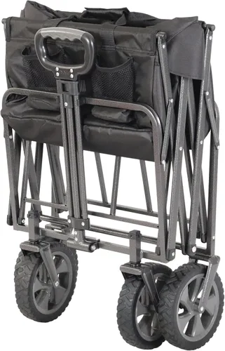 Vista 5 de Mac Sports Carro plegable para uso al aire libre, color negro