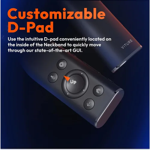 Vista 9 de VITURE Una banda para el cuello, compatible con gafas VITURE One XR, socio oficial de PSPlay y XBXPlay, 128 GB, juego remoto, juegos en la nube