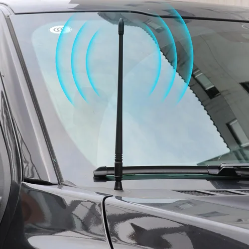 Vista 2 de sukemichi Antena universal de repuesto para automóvil de 13 pulgadas para accesorios Ford Bronco, Ford F150 F250 F350 Raptor, Dodge RAM 1500 2500