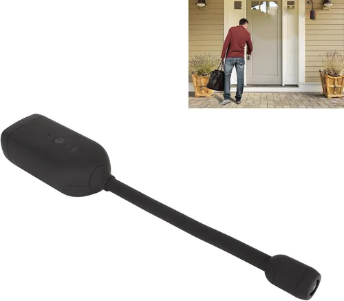 Vista 5 de Mini cámara de seguridad 1080P, cámaras pequeñas para seguridad en el hogar, cámara flexible y ajustable, intercomunicador bidireccional