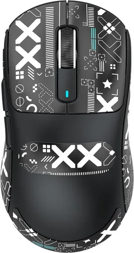 Vista 11 de ATTACK SHARK X3 - Mouse inalámbrico ligero para juegos con tri-modo 2.4G/USB-C con cable/Bluetooth, 26K DPI, sensor óptico PAW3395, interruptor