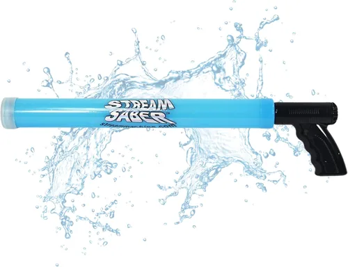 Vista 12 de Water Sports Stream Machine - Cañón de pistola de agua, fuerte, divertida y potente, juguete de piscina para todas las edades, cañón único de 8