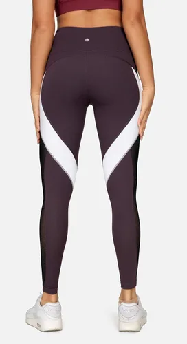 Vista 24 de Malla Queenieke 8030 de yoga, para correr, leggings con color combinado, para mujer