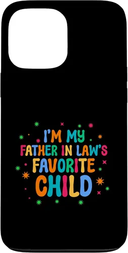 Vista 24 de Favorite Child Joke Humor, Father in Laws Parent Men Gifts Case for iPhone 17