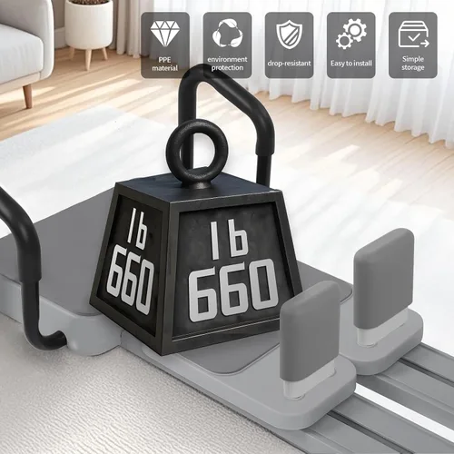 Vista 7 de Reformer de pilates plegable para el hogar 2025 Reformador de yoga: Máquina modular todo en uno para pilates, máquina de esquí y entrenamiento