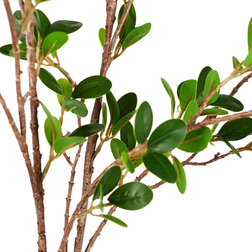 Vista 5 de HANDIC 3 Piezas de Ramas Artificiales Falsas para Jarrón, Ramas Verdes Artificiales, Ramas Falsas para Jarrón de Plantas, Ramas Artificiales