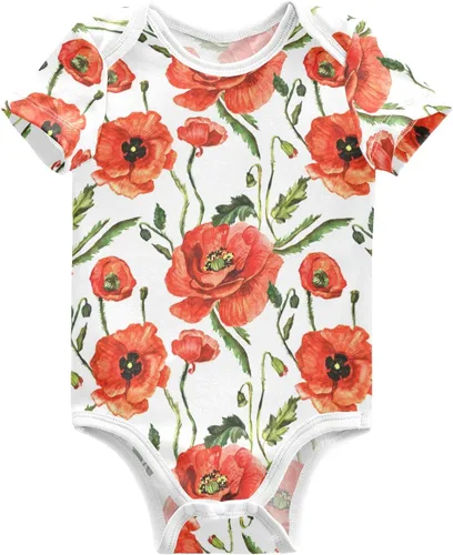 Vista 40 de vvfelixl Body para bebé niña Llama Alpaca Cactus Manga Corta Algodón Ropa de Bebé Para Niñas 0-24 Meses Negro Multi10