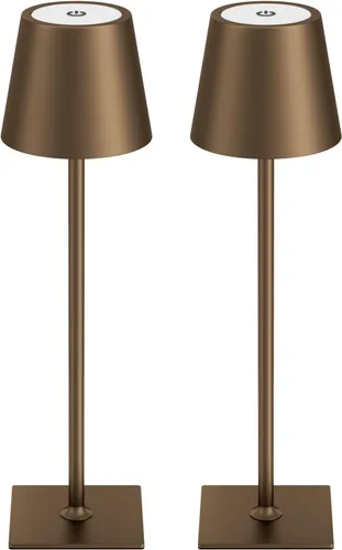 Vista 17 de Kakanuo Lámpara de mesa inalámbrica recargable negro 4
