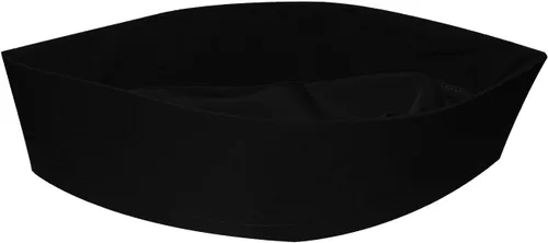 Vista 9 de 1 unids egipcio kufi koofi topi imam sombrero liso negro oración musulmán islámico islámico hombre superior simple diseño tela calavera ceremonia