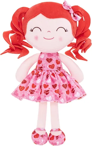 Vista 9 de Gloveleya Mochila para niños, A07 Redhead Loving Heart Mochila, Classic