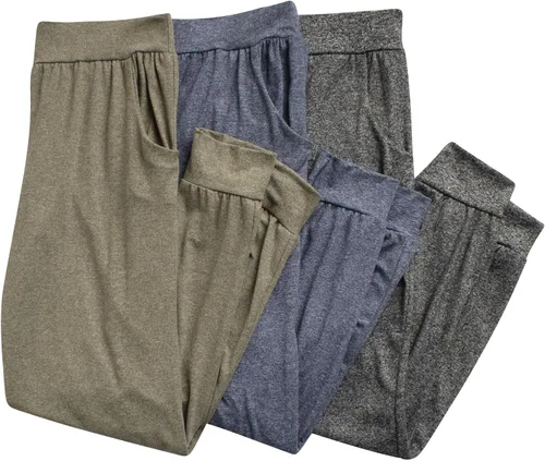 Vista 5 de Sweet Hearts Pantalones deportivos para niña, paquete de 3 pantalones deportivos con bolsillos, pantalones deportivos de cintura alta, 5-18