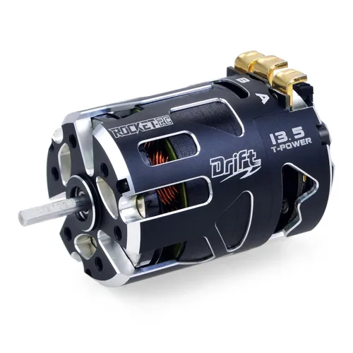 Vista 12 de Surpass Hobby Rocket RC Thunder Power 540 Drift Sensor Motor para 1/10th RC Car Púrpura (10.5T)