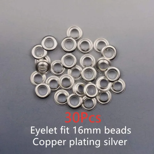 Vista 4 de 3 moldes de resina para cuentas redondas y planas, moldes de fundición de cuentas de agujero grande, molde de silicona con núcleo de metal incluido