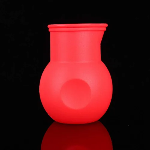 Vista 5 de Olla para derretir chocolate de 3.4 fl oz, herramienta de silicona suave para calentar la leche para hornear en microondas, 3.7 x 2.6 in