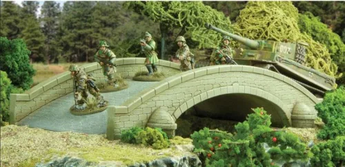 Vista 4 de Warlord Bolt Action Stone 1:56 WWII - Kit de modelo de diorama de diorama de guerra militar, pequeño