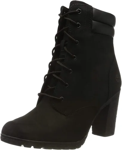 Vista 6 de Timberland Botas de tobillo con cordones para mujer Negro 7