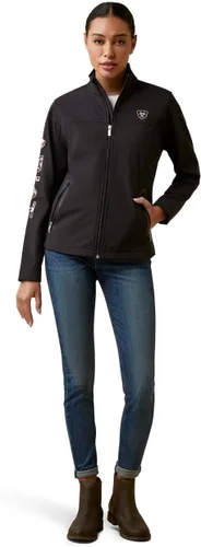 Vista 8 de Ariat Chaqueta Softshell para mujer New Team Negro