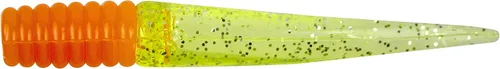 Vista 23 de Bobby Garland Slab Slay'R Señuelo de Pesca de Plástico Suave para Crappie, Equipo de Pesca y Accesorios, 2", Doble Arco Iris Plateado Arco iris
