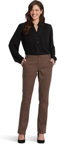 Vista 10 de NYDJ Barbara - Pantalones de mezclilla para mujer Negro