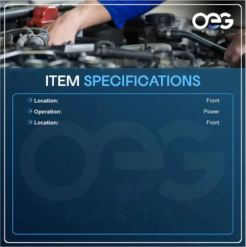 Vista 3 de Motor de Limpiaparabrisas OEG Parts Nuevo Compatible con Dodge Ram 1500/Ram 2500/Ram 3500/4000 2000-2002 55076549AG, 55076549AH, WPM3024, 55076549AF