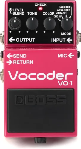 Vista 6 de Pedal de efectos Boss VO-1 Vocoder