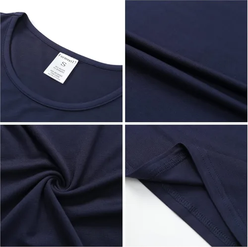Vista 6 de Formeet17 Paquete de 2 camisetas de manga larga para mujer