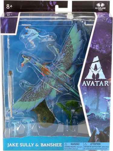 Vista 8 de McFarlane Toys Avatar - Jake Sully & Banshee
