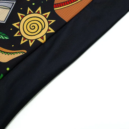 Vista 7 de Maillot de ciclismo hombres México manga corta verano bike camisas ciclismo cremallera completa con bolsillos carretera bicicleta ropa