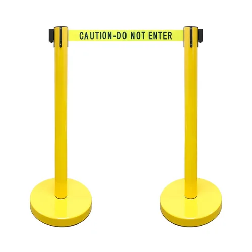 Vista 13 de VIP Crowd Control - Juego de barreras de seguridad con cinturones retráctiles, 91 cm de altura, cinturón de 198 cm y soporte de pared Cinturón